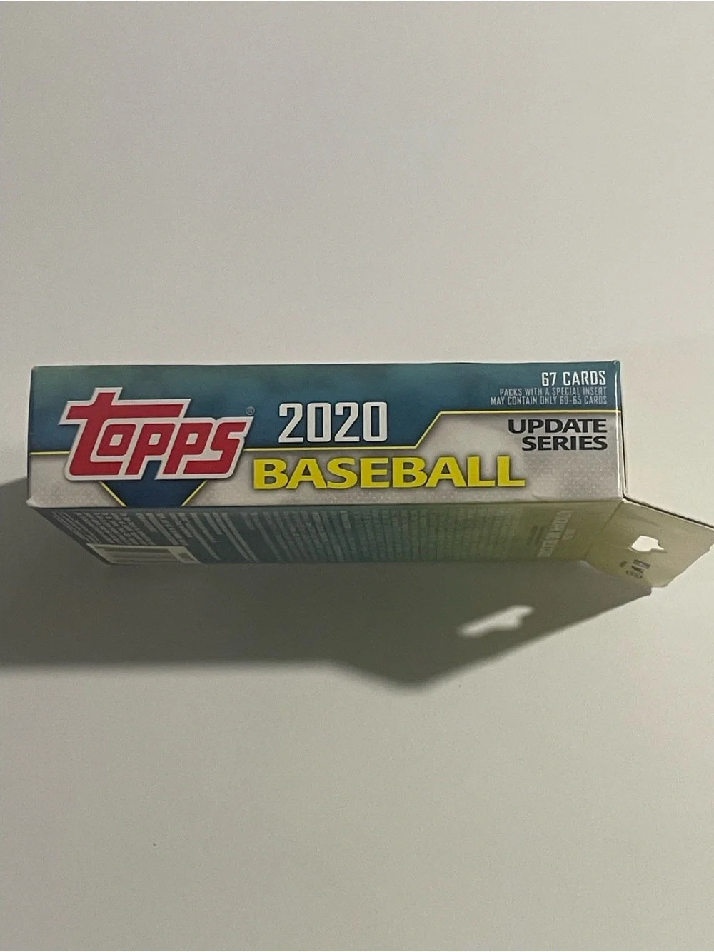 2020 Topps MLB Baseball Updated Series Sealed Hanger Box 67 Cards